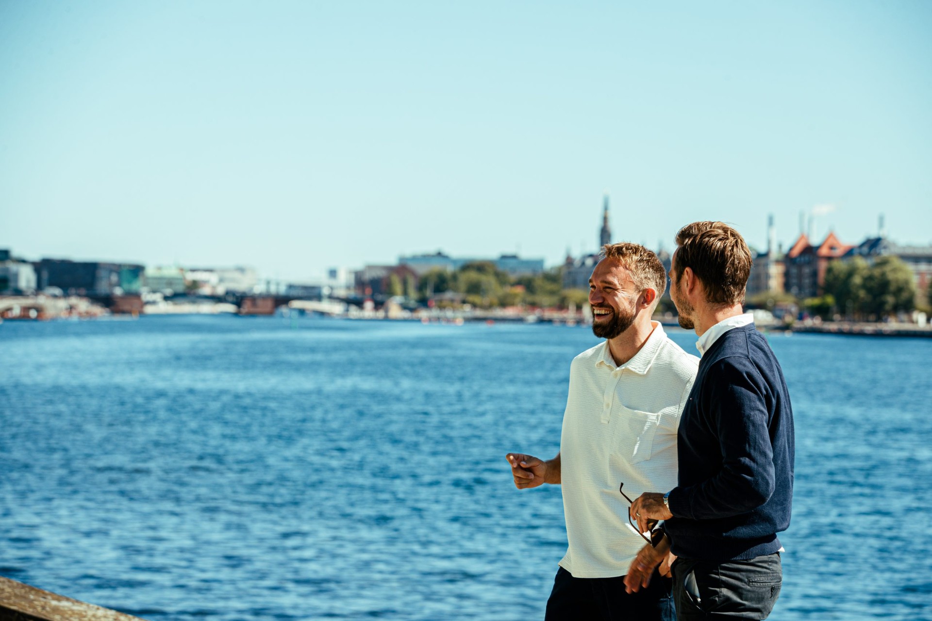 Grundlæggerne ved Københavns havnefront